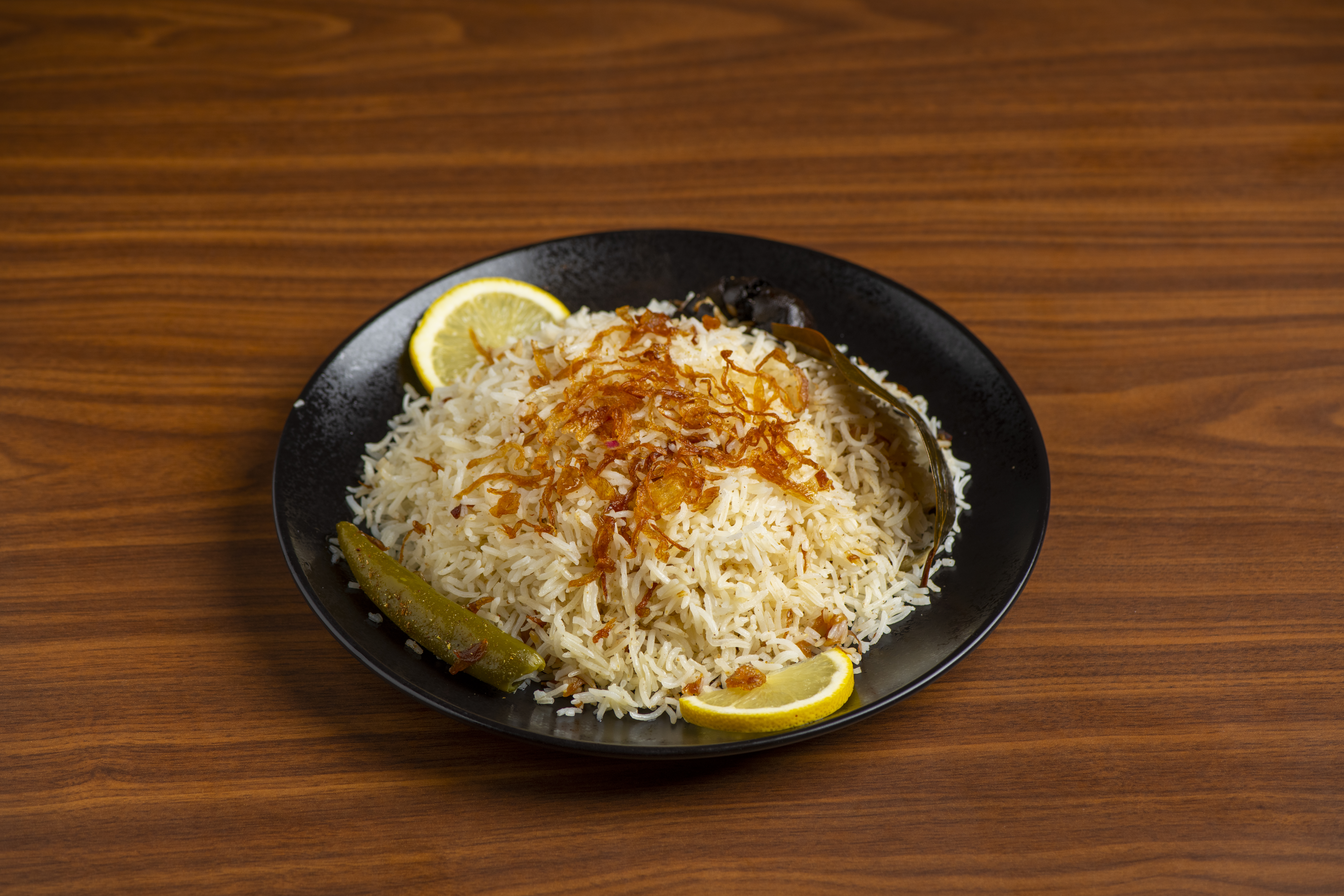 طبق ارز بيشاور ابيض